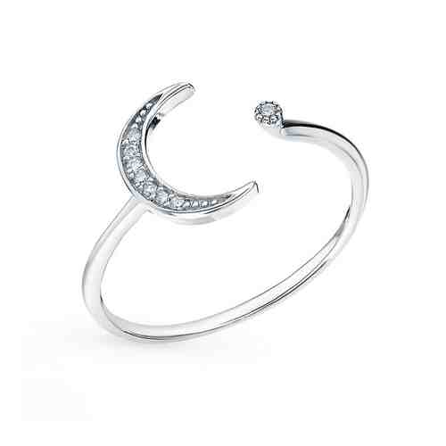Серебряное кольцо с фианитами арт. 77199