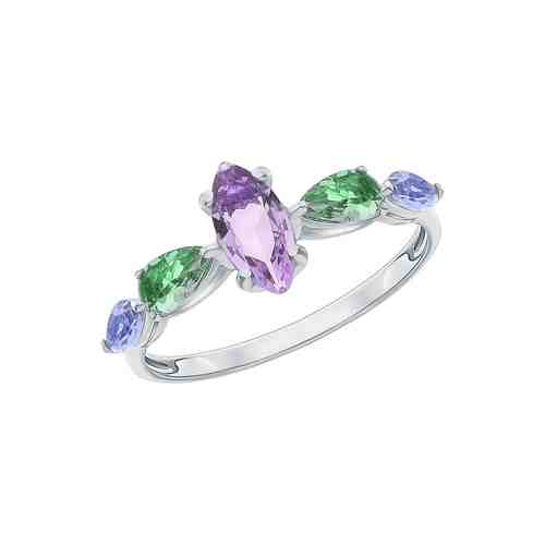 Серебряное кольцо с кварцем арт. 306475