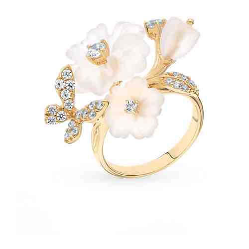 Серебряное кольцо с кварцем арт. 90676