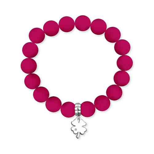 Серебряный браслет с фианитами и кварцем арт. 900572