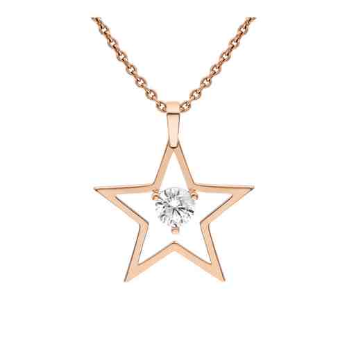 Золотая подвеска с фианитами арт. 291239